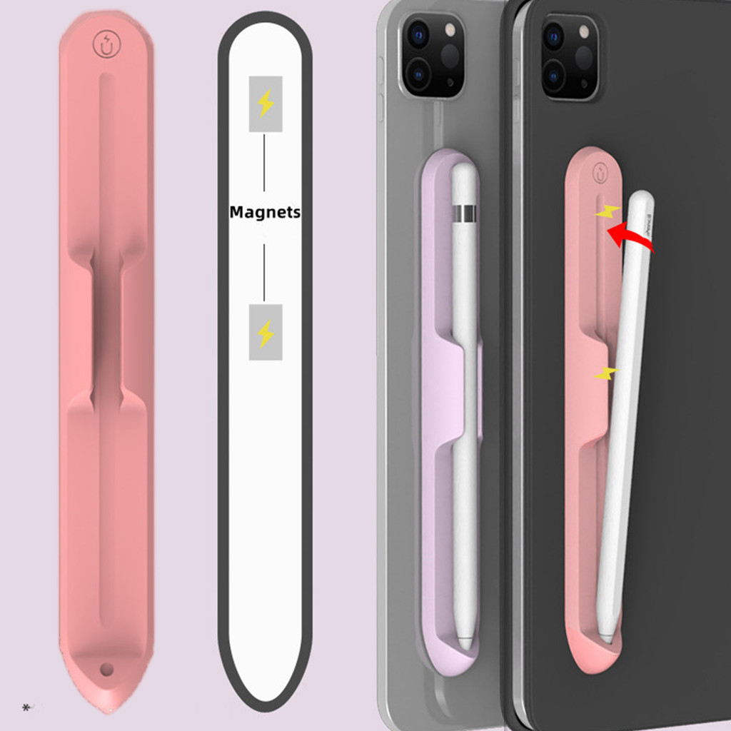 Pen Holder Magnetic - سيليكون لفتحة قلم رصاص أبل 1