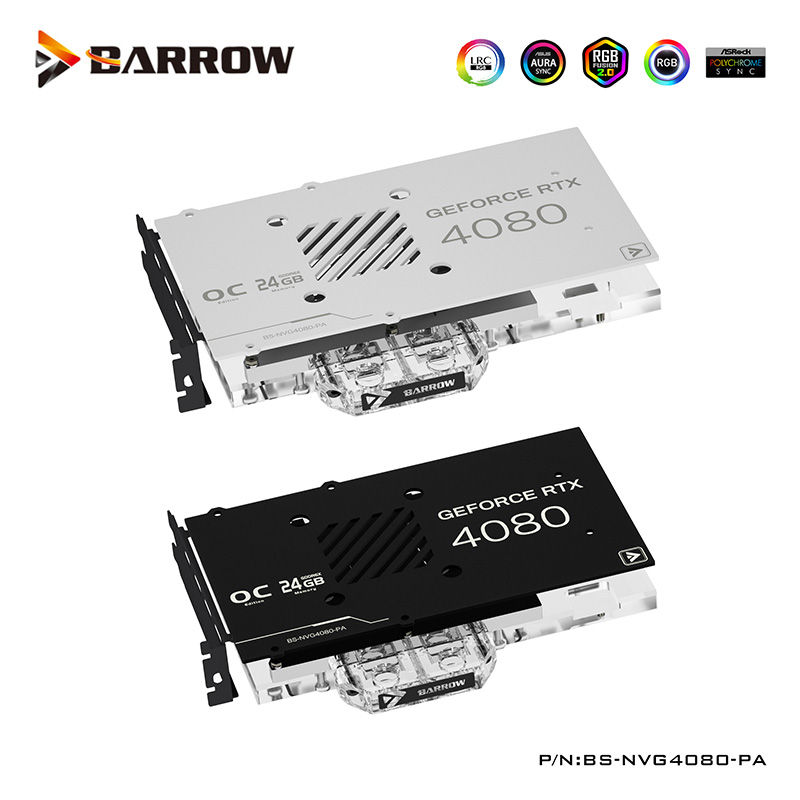 Nvidia Vga Rtx 4080 - Barrow GPU Water Block يخدم مبرد