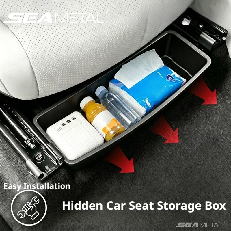 صندوق تخزين تحت المقعد من SEAM - مراجعة Tech Accessories For Car وسعره