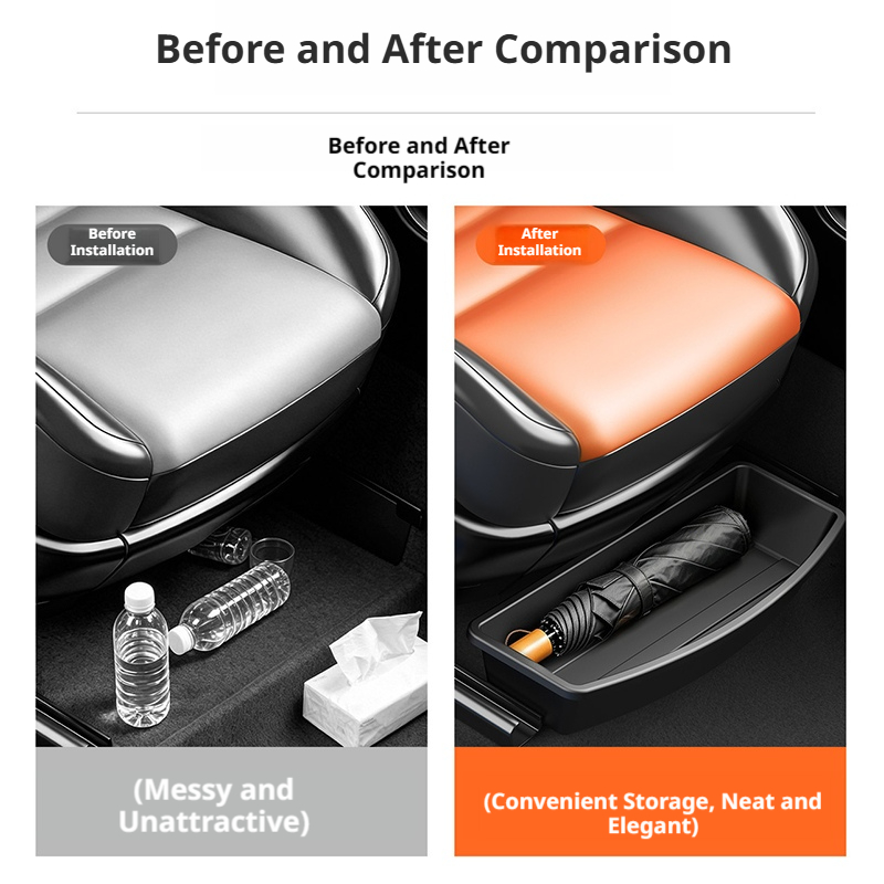 صندوق تخزين تحت المقعد من SEAM - مراجعة Tech Accessories For Car وسعره