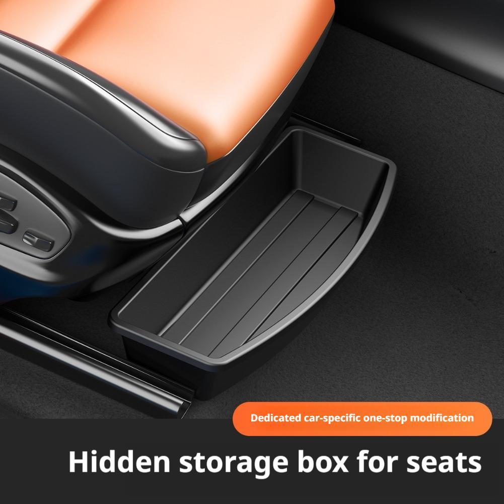 صندوق تخزين تحت المقعد، منظم ع - مراجعة Tech Accessories For Car وسعره