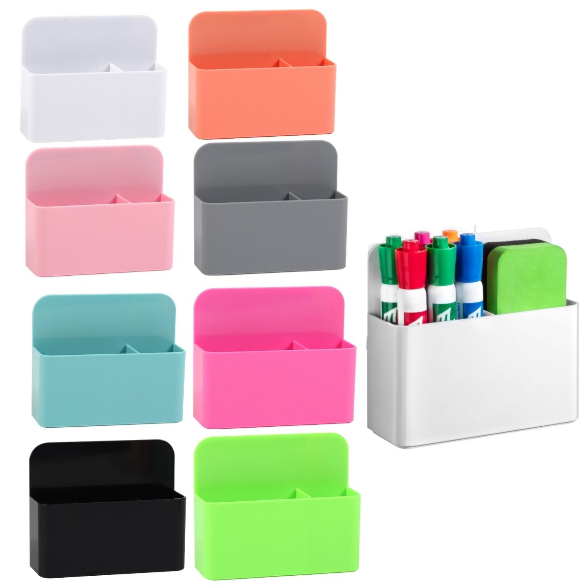 قطعتان من حامل أقلام مغناطيسي  - مراجعة Pen Holder Magnetic وسعره