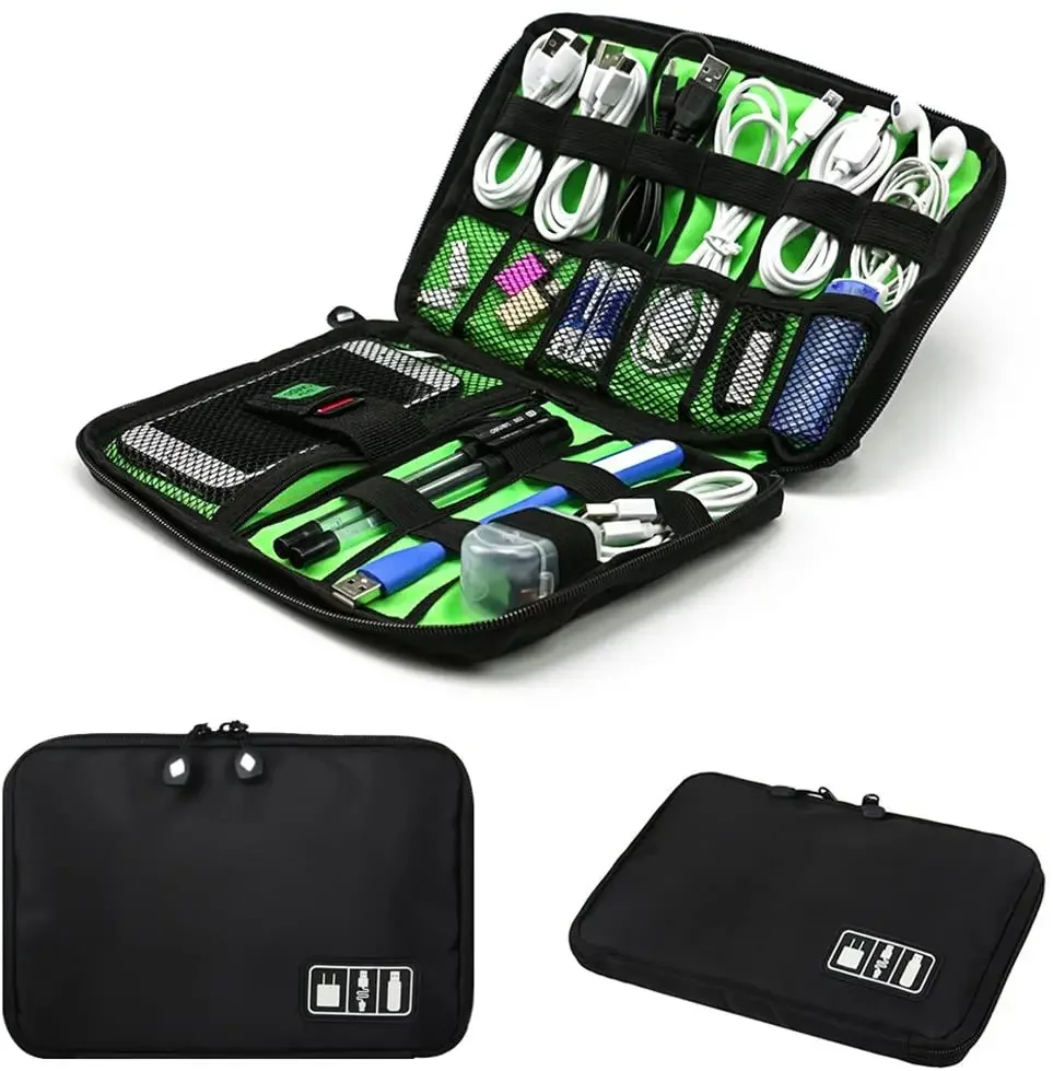 حقيبة تنظيم وتخزين الكابلات، ن - مراجعة Cable Organizer Bag وسعره